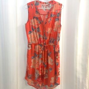 GAP casual summer dress. Lovely peach colour. Size M. Like new.